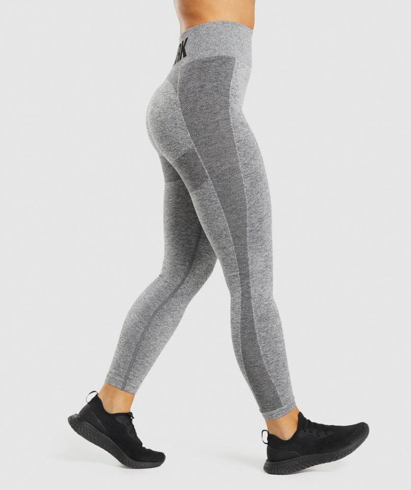 Women's Gymshark Flex High Waisted Leggings Grey | CA 7N6850